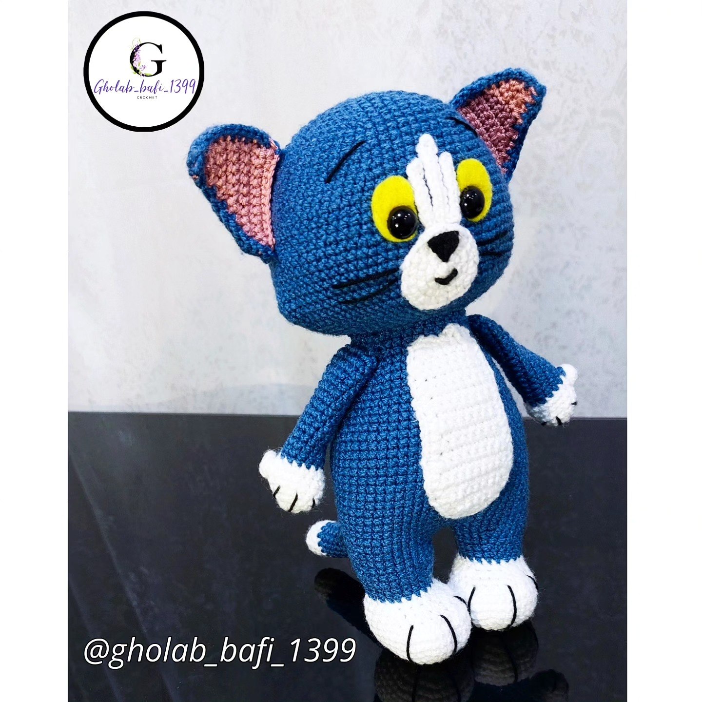عروسک تام و جری 🐱🐭💙🧶