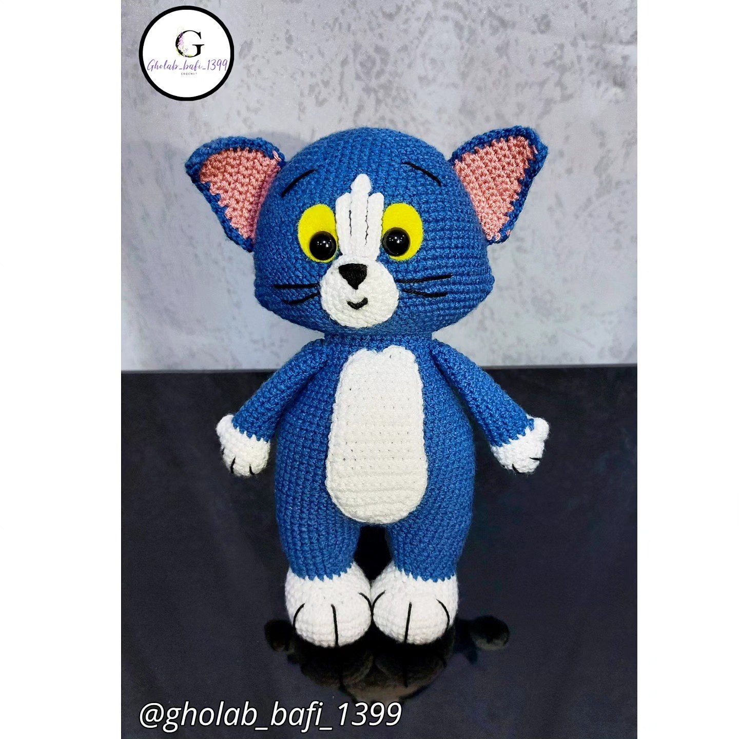 عروسک تام و جری 🐱🐭💙🧶