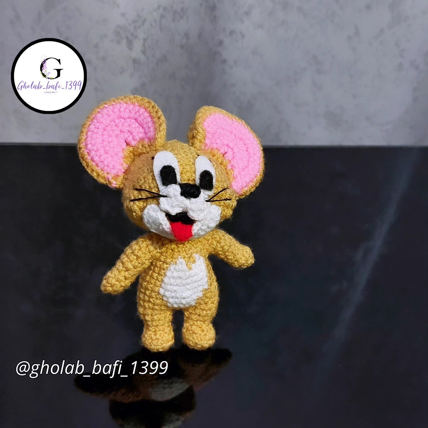 عروسک تام و جری 🐱🐭💙🧶